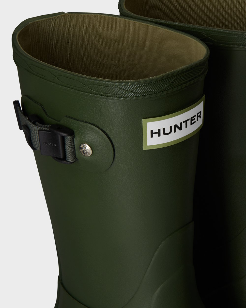 Kids Rain Boots - Hunter Norris (09IZJTAVW) - Green